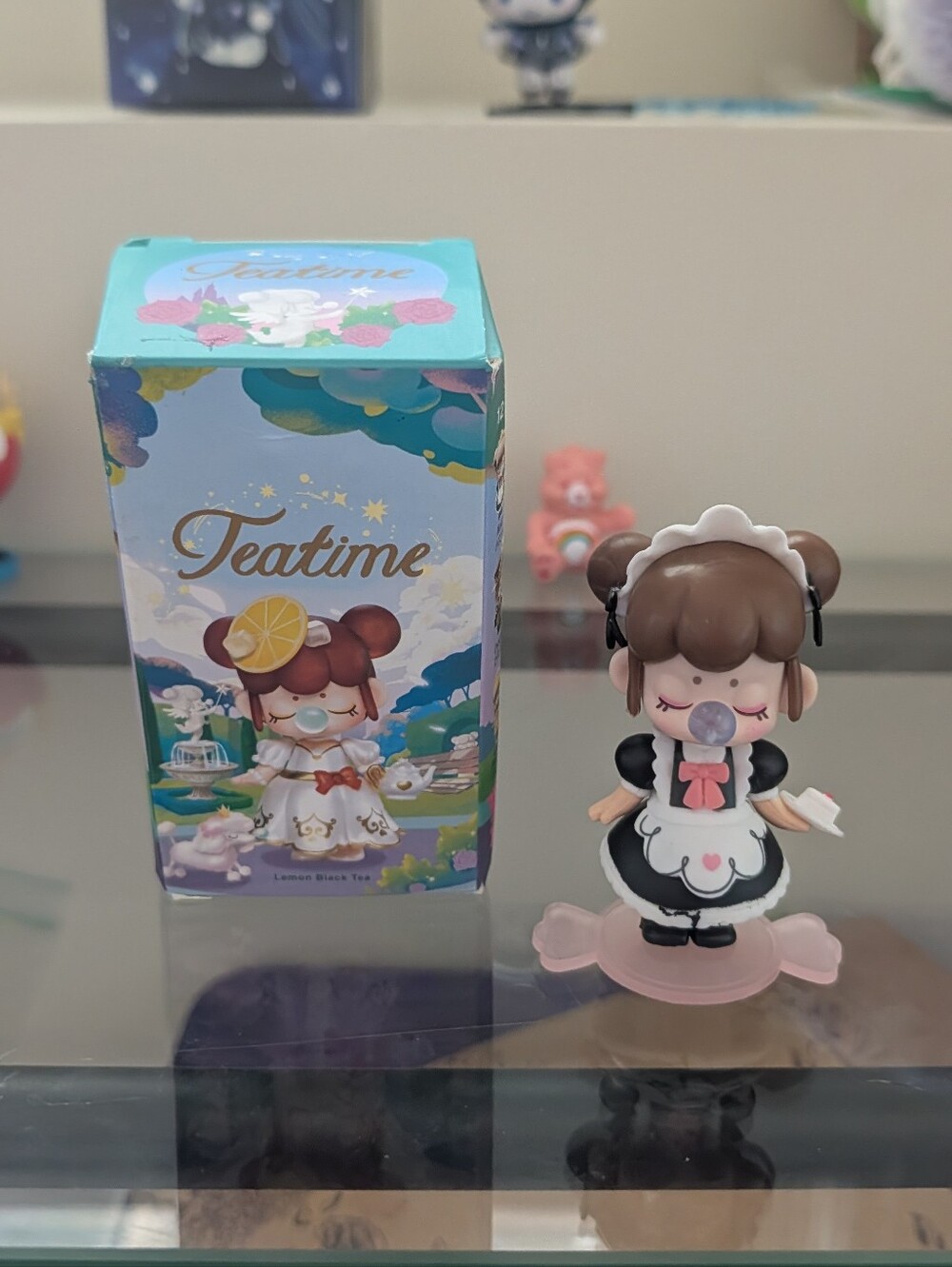 Teatime Maid Figurine - Black & White Cute Kawaii